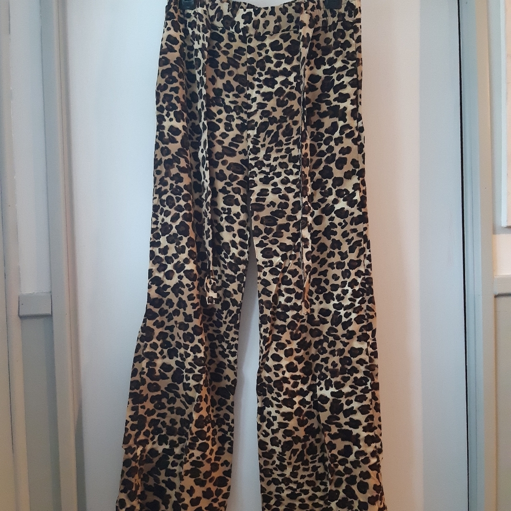 Leopard Print Pants
